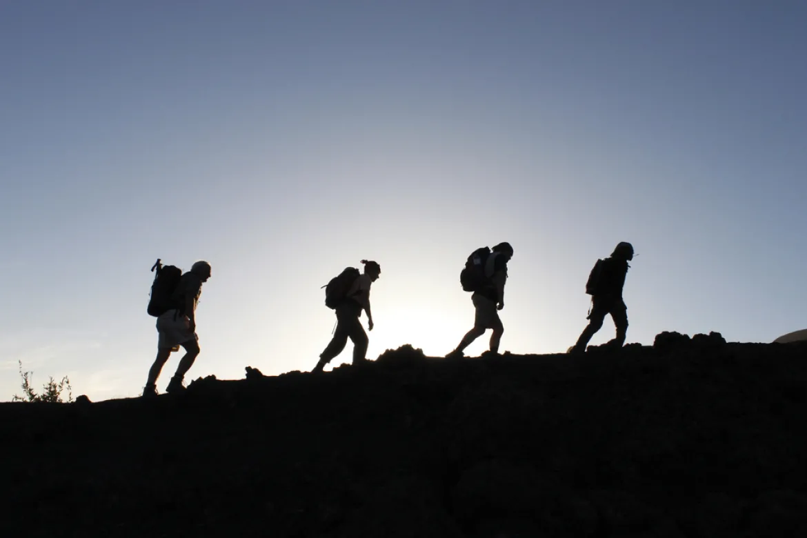 Climbing to the Top - Yellowstone Hiking Tours and Guided Day Hikes  Yellowstone Hiking Tours