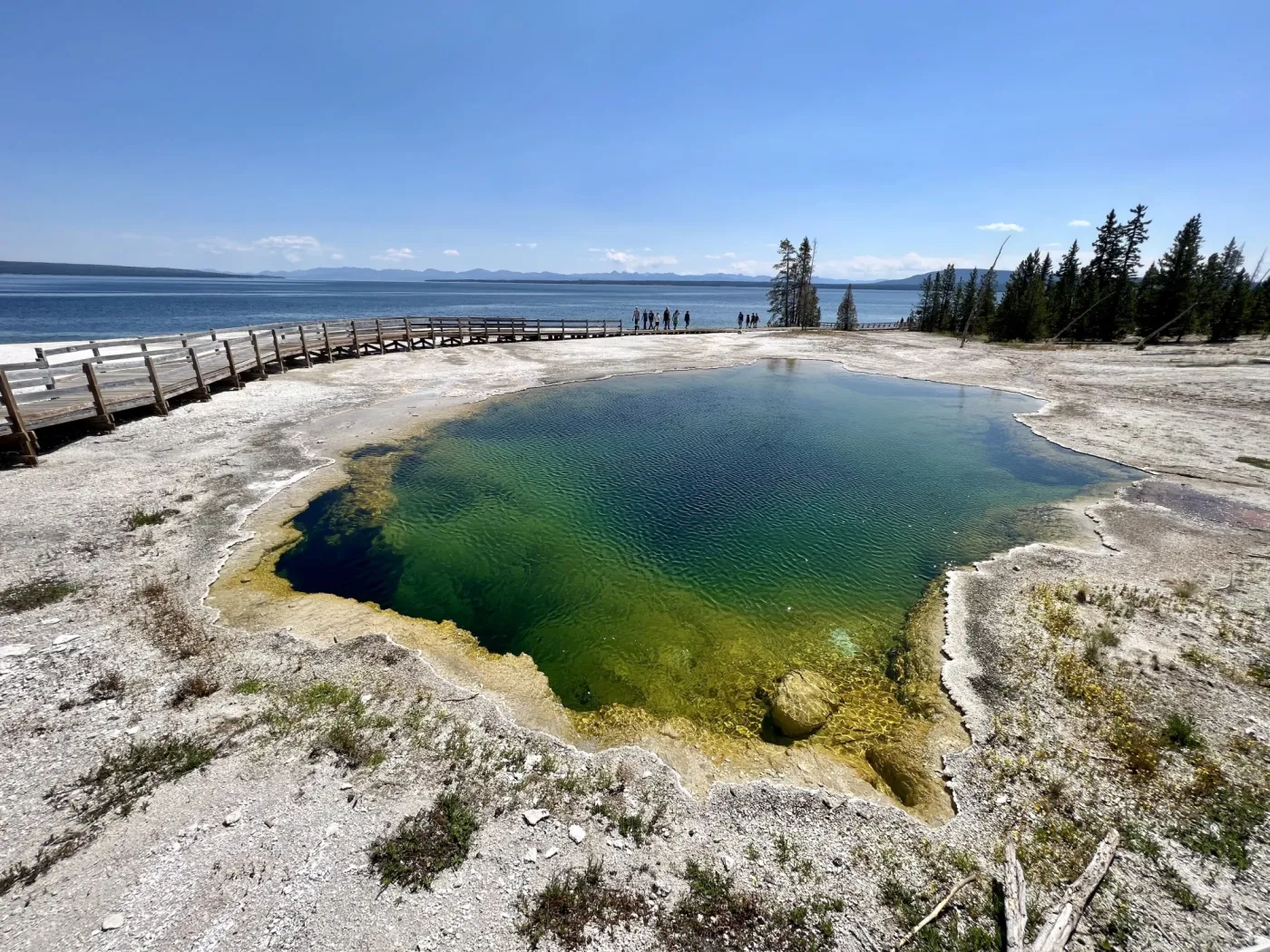Yellowstone Lake and Other Lakes in Yellowstone