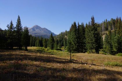 Electric Peak near Cache Lake, Yellowstone National Park