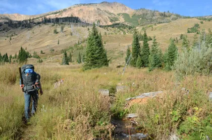 Mountain Ranges in Yellowstone  Mountain Rainges in Yellowstone