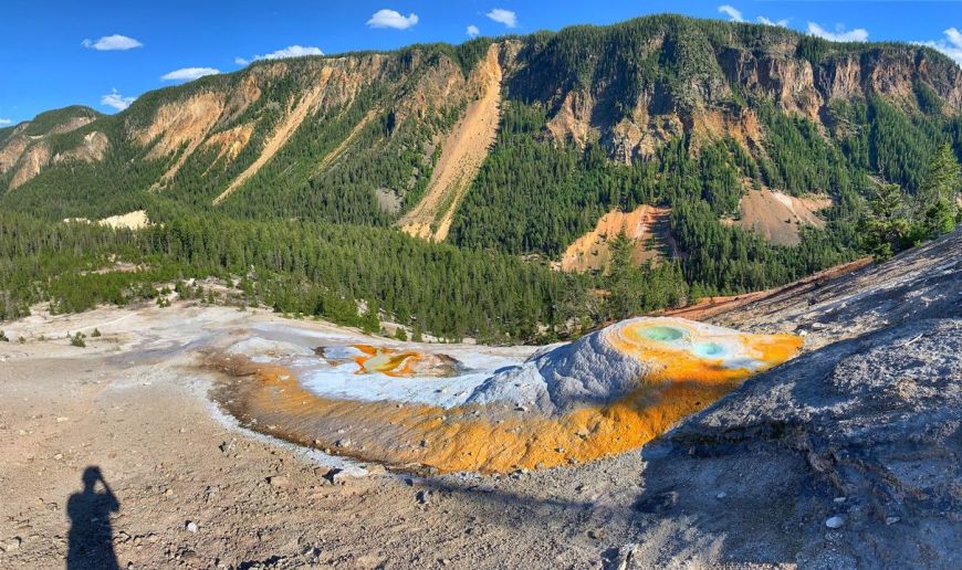 Seven Mile Hole Trail in Yellowstone 