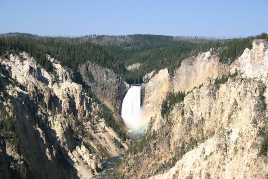 Lower Falls of the Yellowstone - Yellowstone Guidelines 