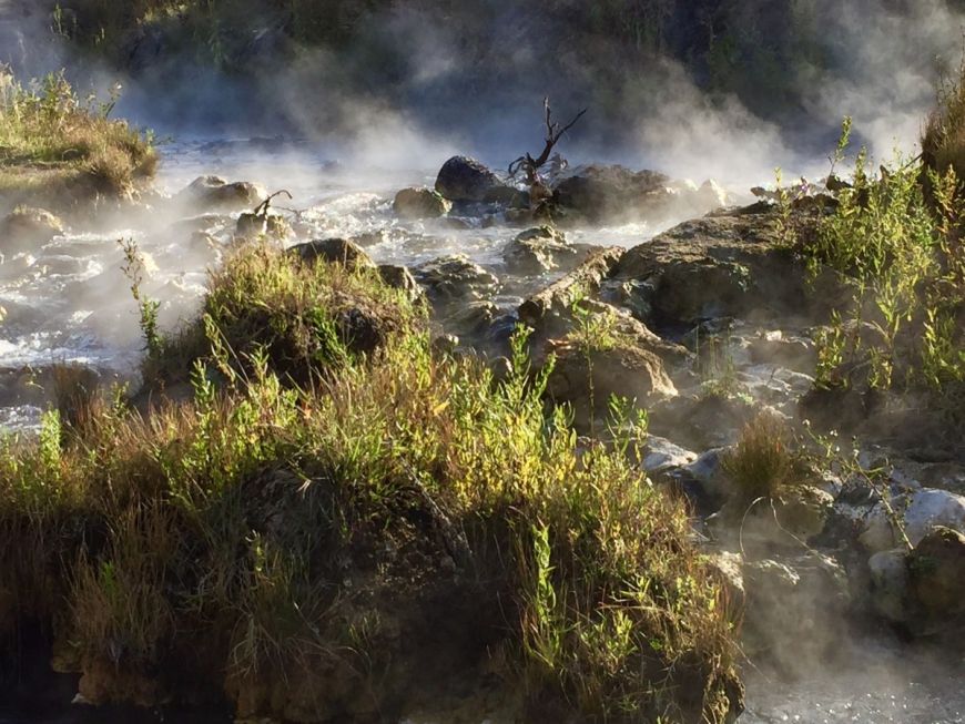 Boiling River - Yellowstone Boiling Rover, thermals, Yellowstone National Park