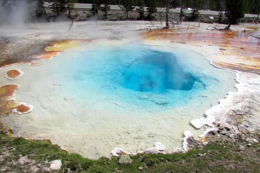 Silex Spring, Lower Geyser Basin, Yellowstone National Park