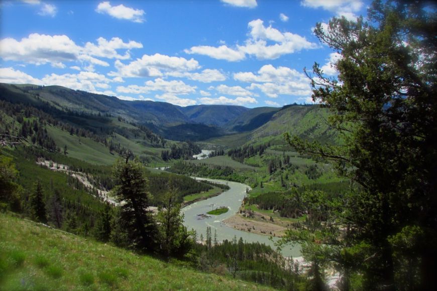 Yellowstone River - Yellowstone National Park