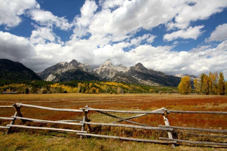 Fall in the Tetons Tetons, Yellowstone, mountains, wildlife, fall in the Rockies