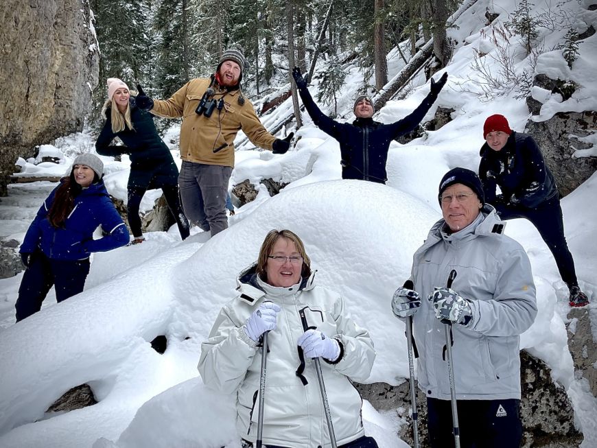 Winter Fun in Yellowstone 