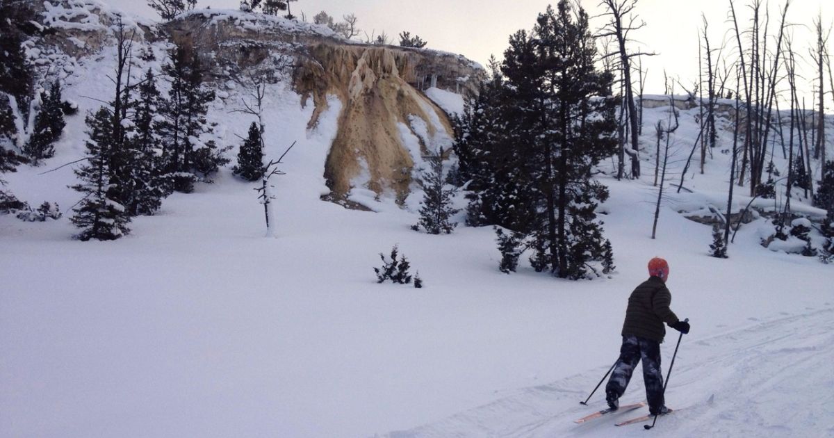 Crosscountry Ski in Yellowstone A Day at Mammoth