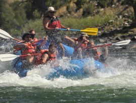 Whitewater Rafting on the Yellowstone River 