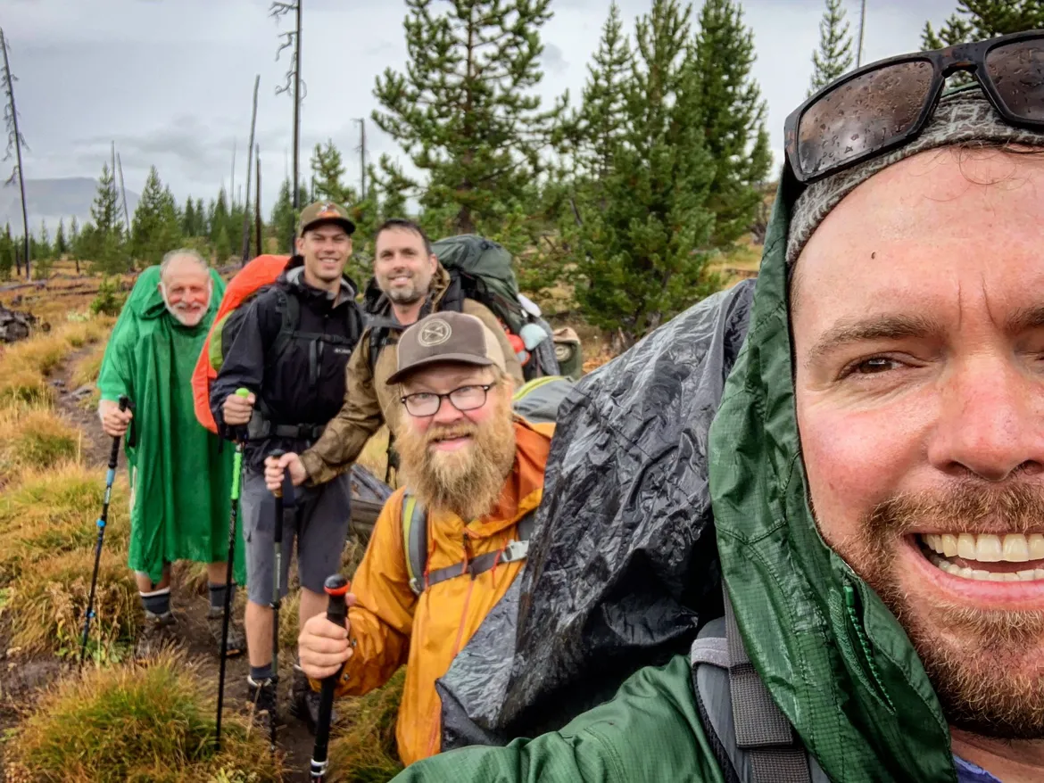 Backcountry Selfie Yellowstone Backpacking Tours