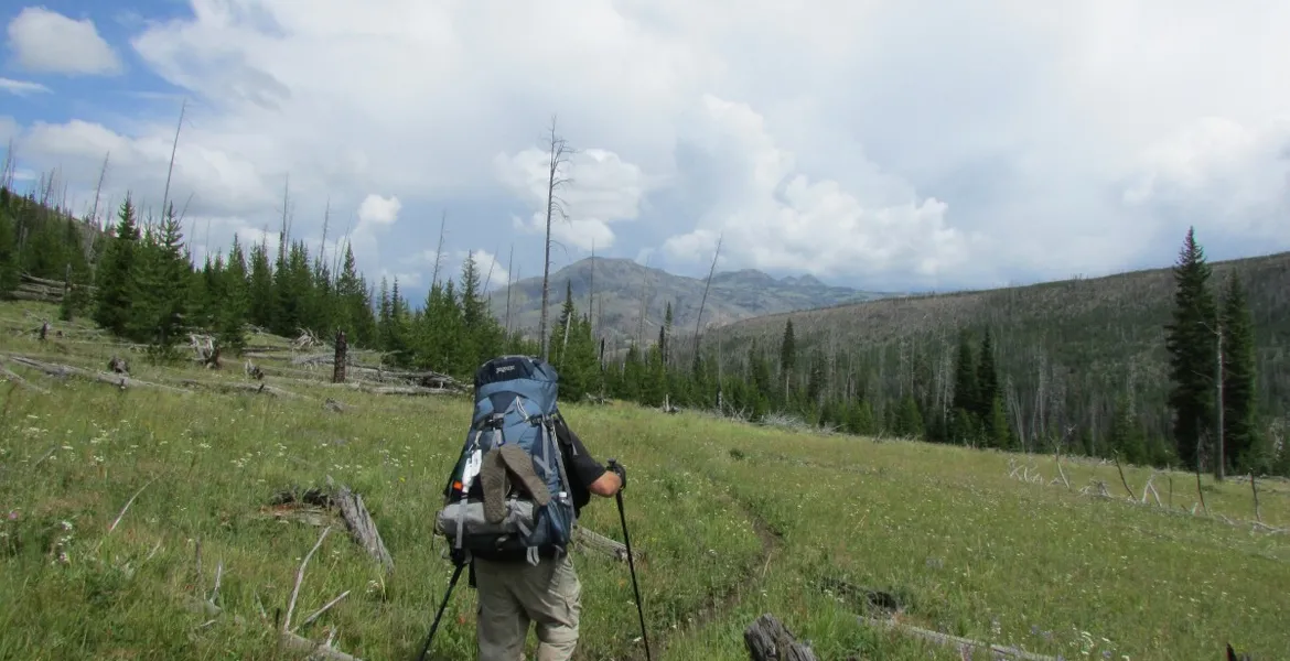 Mist Pass Trail - Backpacking in Yellowstone National Park