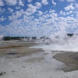 Steamboat Geyser - Yellowstone's Largest Geyser